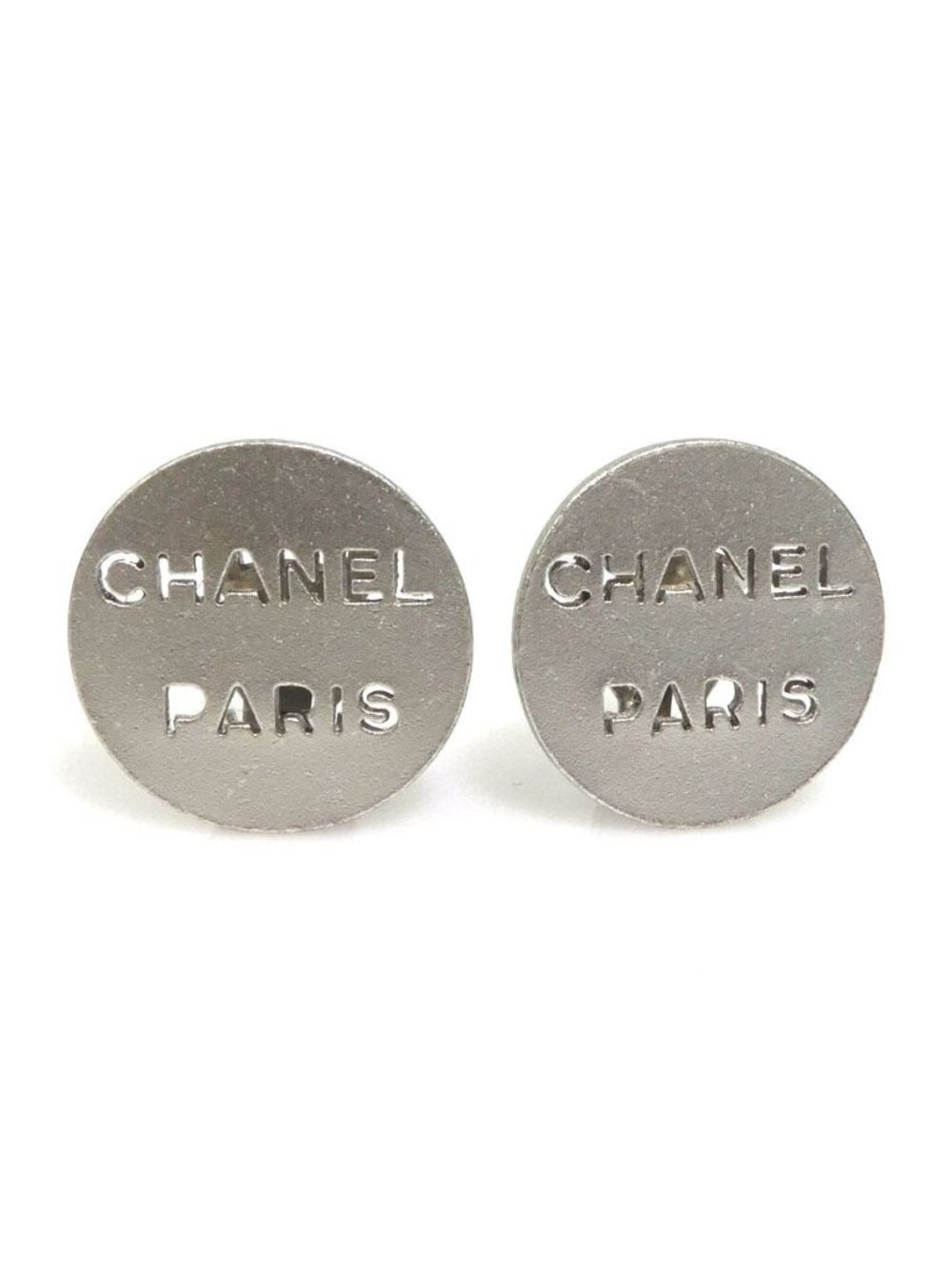 Chanel Earrings Silver